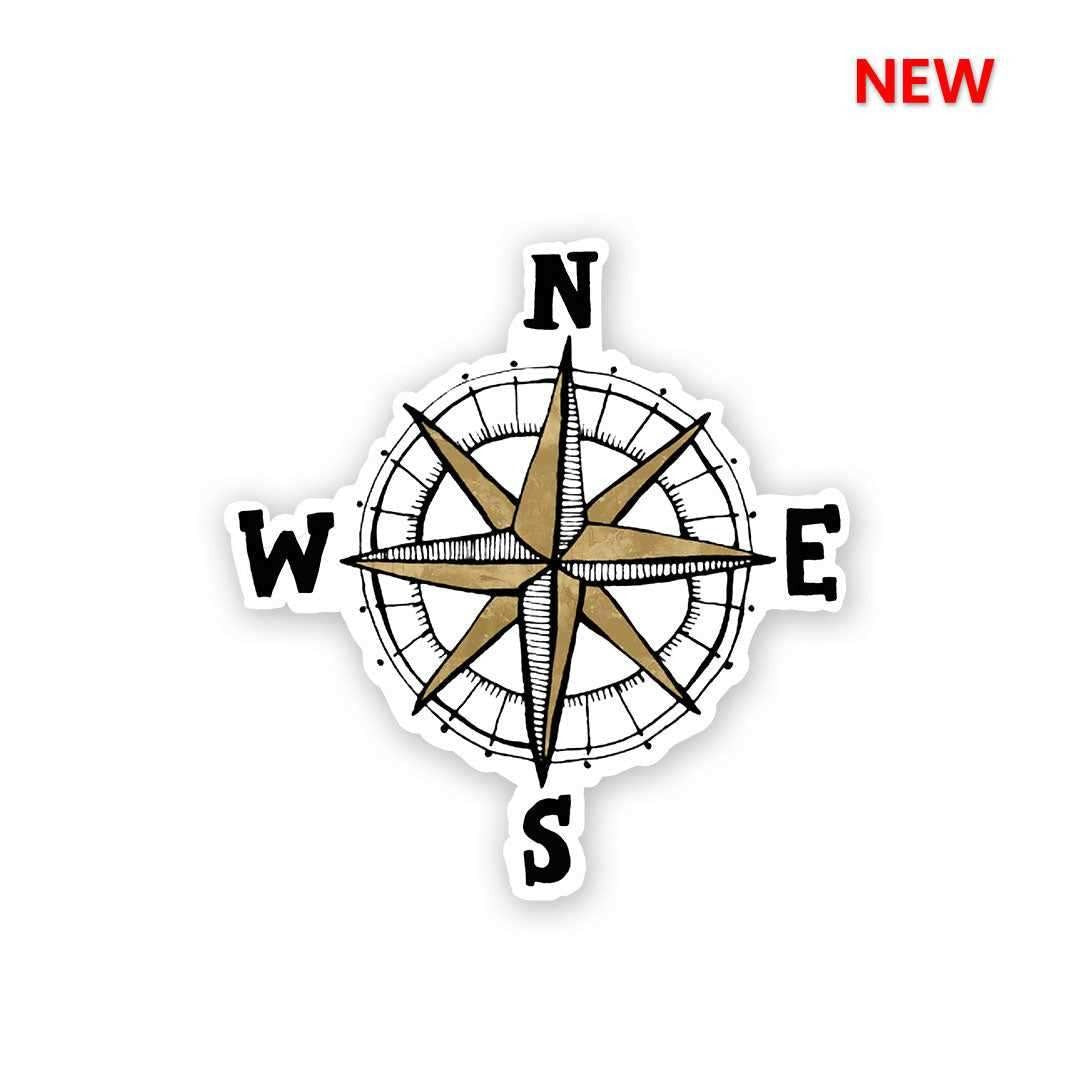 Compass V2 Sticker